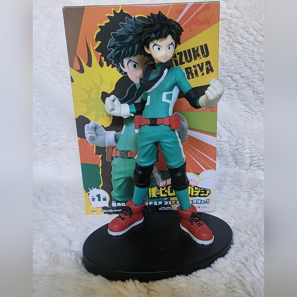 Izuku Midoriya Action Figure - Green and Red